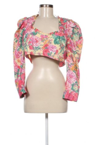 Дамска блуза Zara, Размер XL, Цвят Многоцветен, Цена 38,40 лв.