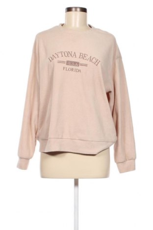 Γυναικεία μπλούζα fleece Romwe, Μέγεθος M, Χρώμα  Μπέζ, Τιμή 21,65 €