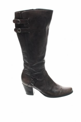 Γυναικείες μπότες Venturini, Μέγεθος 40, Χρώμα Γκρί, Τιμή 29,88 €