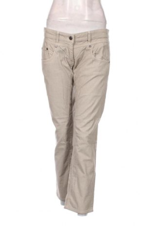 Pantaloni de velvet de femei Daniele Alessandrini, Mărime L, Culoare Bej, Preț 10,26 Lei