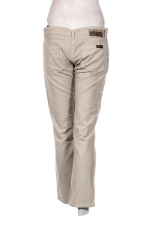 Pantaloni de velvet de femei Daniele Alessandrini, Mărime L, Culoare Bej, Preț 256,58 Lei