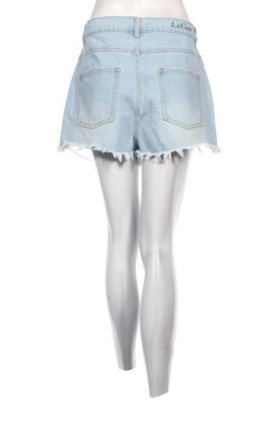 Дамски къс панталон LeGer By Lena Gercke, Размер XL, Цвят Син, 99% памук, 1% еластан, Цена 62,40 лв.