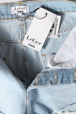 Дамски къс панталон LeGer By Lena Gercke, Размер S, Цвят Син, 99% памук, 1% еластан, Цена 62,40 лв.