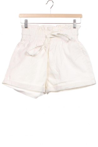 Дамски къс панталон Massimo Dutti, Размер XS, Цвят Бял, Памук, Цена 88,90 лв.