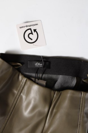 Дамски кожен клин S.Oliver Black Label, Размер L, Цвят Зелен, Цена 41,00 лв.