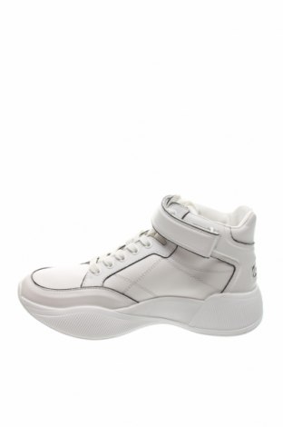 Дамски обувки Calvin Klein, Размер 38, Цвят Бял, Естествена кожа, Цена 140,40 лв.