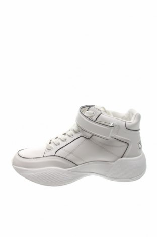 Дамски обувки Calvin Klein, Размер 37, Цвят Бял, Естествена кожа, Цена 140,40 лв.