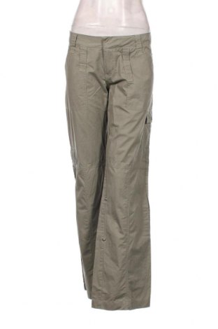 Дамски панталон Roxy, Размер L, Цвят Зелен, Памук, Цена 57,00 лв.