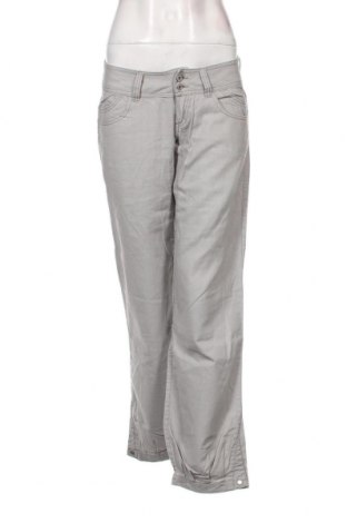Дамски панталон Roxy, Размер M, Цвят Сив, 55% лен, 45% памук, Цена 60,00 лв.