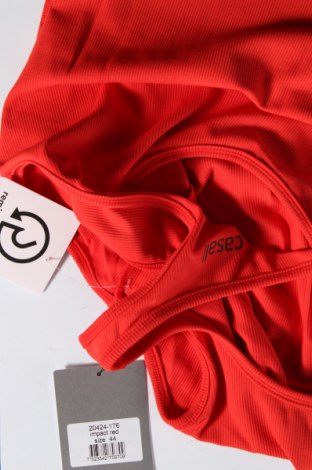 Γυναικείο αμάνικο μπλουζάκι Casall, Μέγεθος XL, Χρώμα Κόκκινο, 87% πολυαμίδη, 13% ελαστάνη, Τιμή 39,87 €
