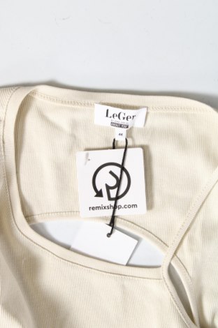 Γυναικείο αμάνικο μπλουζάκι LeGer By Lena Gercke, Μέγεθος XL, Χρώμα  Μπέζ, 95% βαμβάκι, 5% ελαστάνη, Τιμή 16,16 €