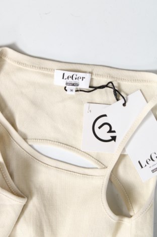 Γυναικείο αμάνικο μπλουζάκι LeGer By Lena Gercke, Μέγεθος S, Χρώμα  Μπέζ, 95% βαμβάκι, 5% ελαστάνη, Τιμή 16,16 €