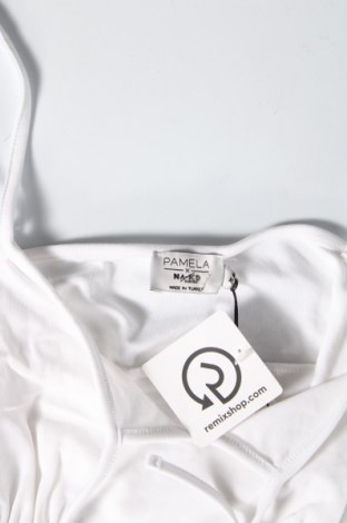 Γυναικείο αμάνικο μπλουζάκι NA-KD, Μέγεθος XL, Χρώμα Λευκό, 76% ασετάτ, 19% βισκόζη, 5% ελαστάνη, Τιμή 19,10 €