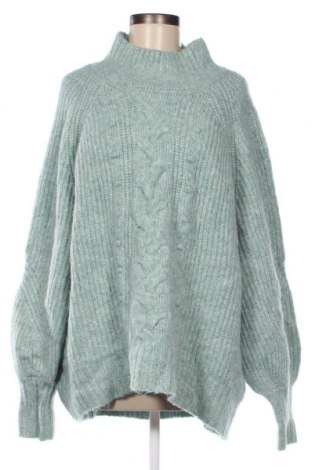 Дамски пуловер Ava & Viv, Размер 3XL, Цвят Зелен, Цена 36,00 лв.