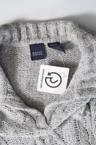 Γυναικείο πουλόβερ Basic Editions, Μέγεθος M, Χρώμα Γκρί, Τιμή 22,27 €