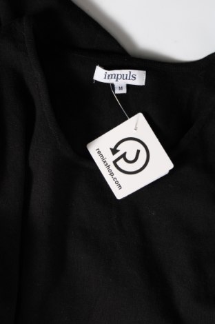 Γυναικείο πουλόβερ Impuls, Μέγεθος M, Χρώμα Μαύρο, Τιμή 22,27 €