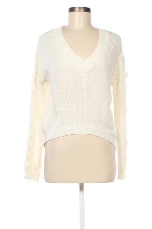 Γυναικείο πουλόβερ Rue 21, Μέγεθος M, Χρώμα Λευκό, Τιμή 22,27 €