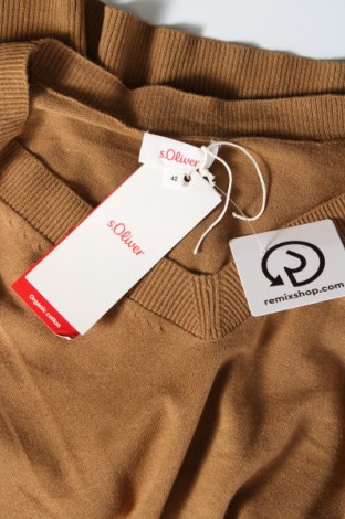 Дамски пуловер S.Oliver, Размер L, Цвят Бежов, Цена 135,00 лв.