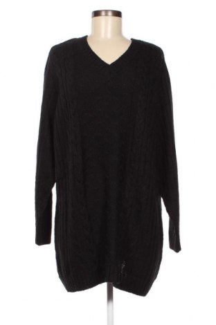 Дамски пуловер Ulla Popken, Размер 3XL, Цвят Черен, Цена 53,00 лв.