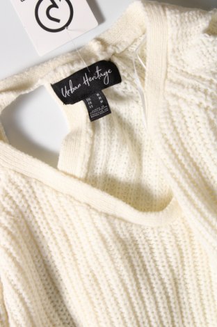 Γυναικείο πουλόβερ Urban Heritage, Μέγεθος M, Χρώμα Λευκό, Τιμή 22,27 €