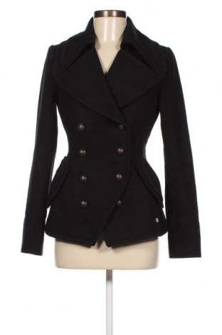 Γυναικείο παλτό Dept, Μέγεθος S, Χρώμα Μαύρο, Τιμή 86,60 €