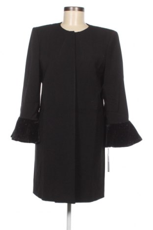 Дамско палто Tahari By Arthur S. Levine, Размер M, Цвят Черен, 66% полиестер, 32% вискоза, 2% еластан, Цена 415,35 лв.