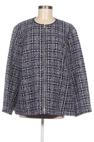 Дамско сако Lafayette 148, Размер XXL, Цвят Син, 54% памук, 36% акрил, 5% полиамид, 5% полиестер, Цена 174,60 лв.