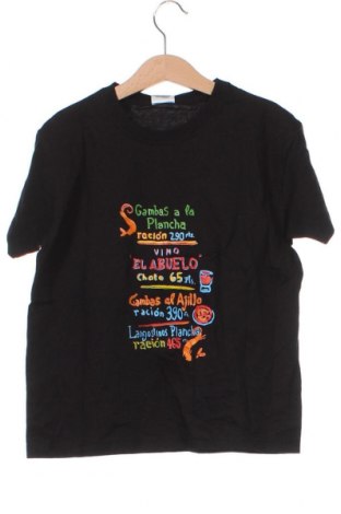 Детска тениска Fruit Of The Loom, Размер 4-5y/ 110-116 см, Цвят Черен, Цена 5,06 лв.