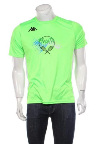 Мъжка тениска Kappa, Размер M, Цвят Зелен, Полиестер, Цена 23,00 лв.