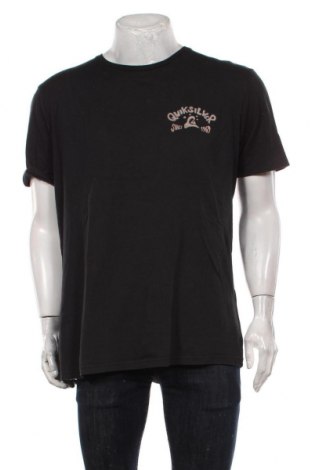 Мъжка тениска Quiksilver, Размер XL, Цвят Черен, Памук, Цена 39,90 лв.