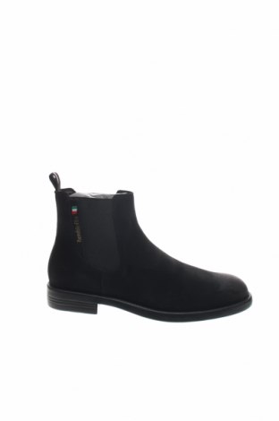 Мъжки обувки Pantofola D'oro, Размер 43, Цвят Черен, Естествен велур, Цена 201,50 лв.