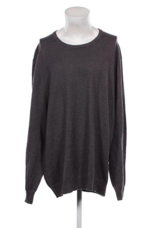 Ανδρικό πουλόβερ Basic Editions, Μέγεθος 3XL, Χρώμα Γκρί, Τιμή 22,27 €