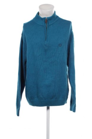 Ανδρικό πουλόβερ Chaps, Μέγεθος XL, Χρώμα Μπλέ, Τιμή 4,45 €