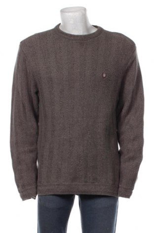 Ανδρικό πουλόβερ Chaps, Μέγεθος M, Χρώμα Γκρί, Τιμή 5,12 €