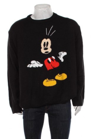 Мъжки пуловер H&M Divided, Размер L, Цвят Черен, Акрил, Цена 34,20 лв.