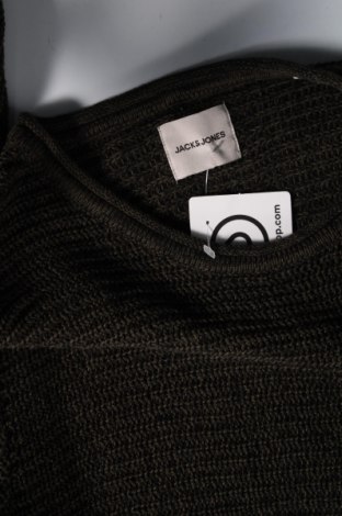 Ανδρικό πουλόβερ Jack & Jones, Μέγεθος L, Χρώμα Πράσινο, Τιμή 4,18 €