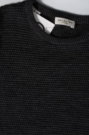 Ανδρικό πουλόβερ Selected Homme, Μέγεθος XS, Χρώμα Γκρί, Τιμή 2,32 €