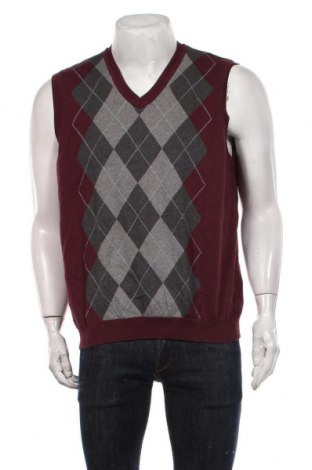 Мъжки пуловер Van Heusen, Размер L, Цвят Многоцветен, Памук, Цена 32,40 лв.