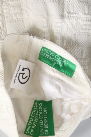 Φούστα United Colors Of Benetton, Μέγεθος XS, Χρώμα Λευκό, Τιμή 44,85 €