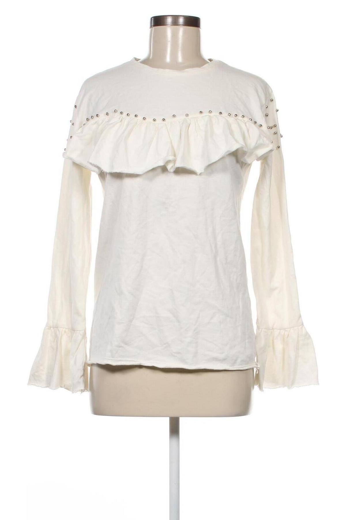 Дамска блуза Mint, Размер M, Цвят Екрю, Цена 10,50 лв.