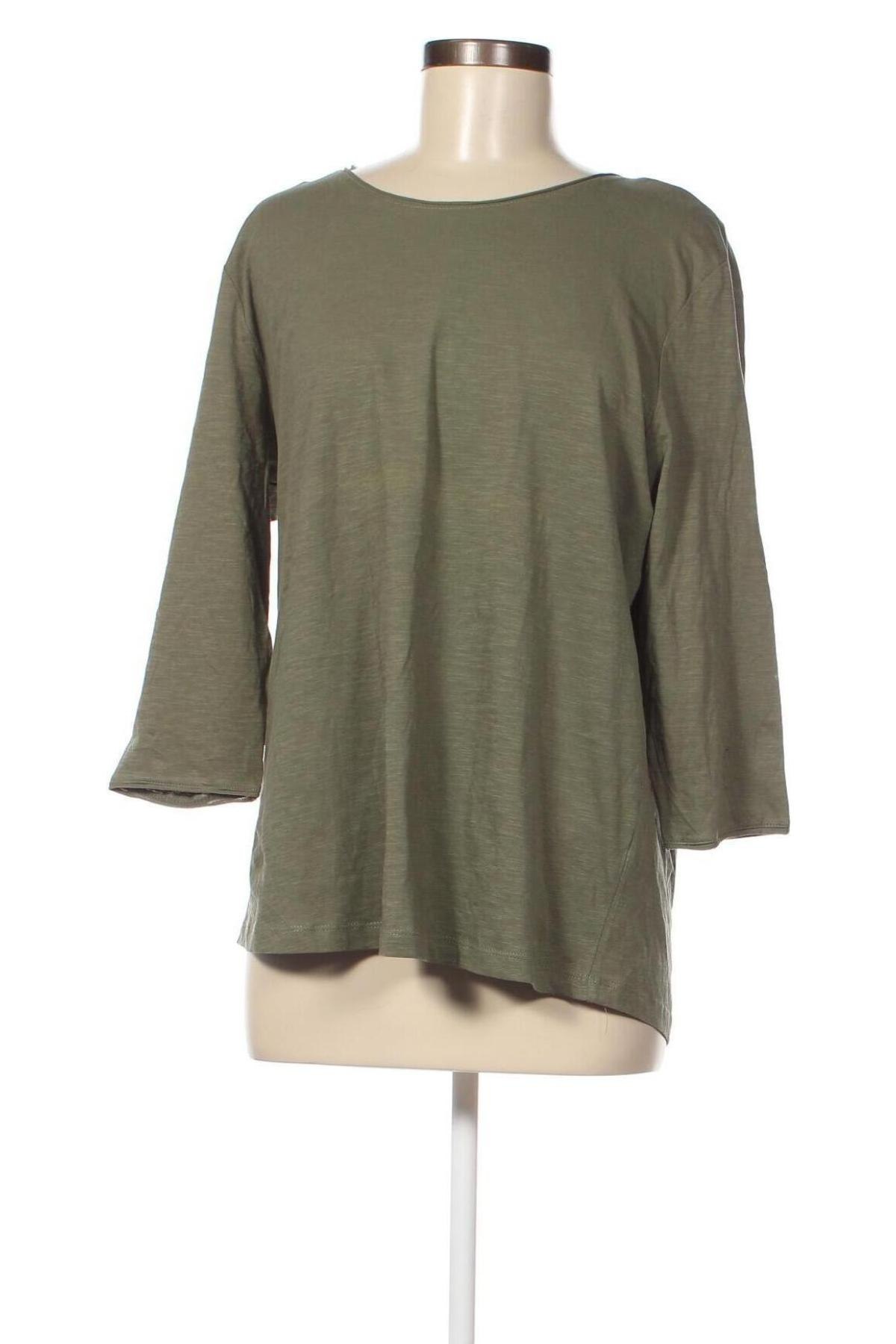 Дамска блуза S.Oliver, Размер L, Цвят Зелен, Цена 19,20 лв.