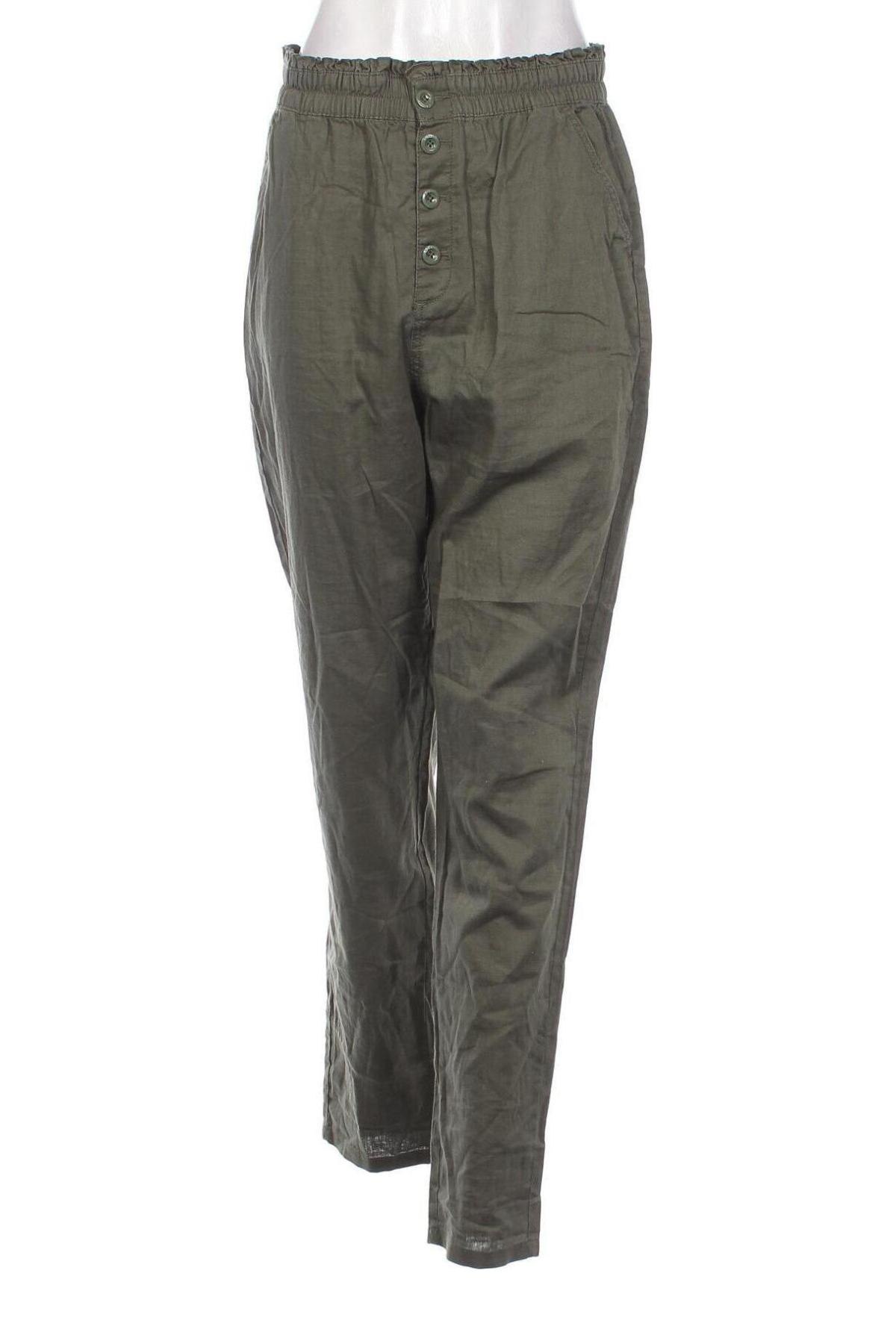 Γυναικείο παντελόνι Q/S by S.Oliver, Μέγεθος M, Χρώμα Πράσινο, Τιμή 59,79 €