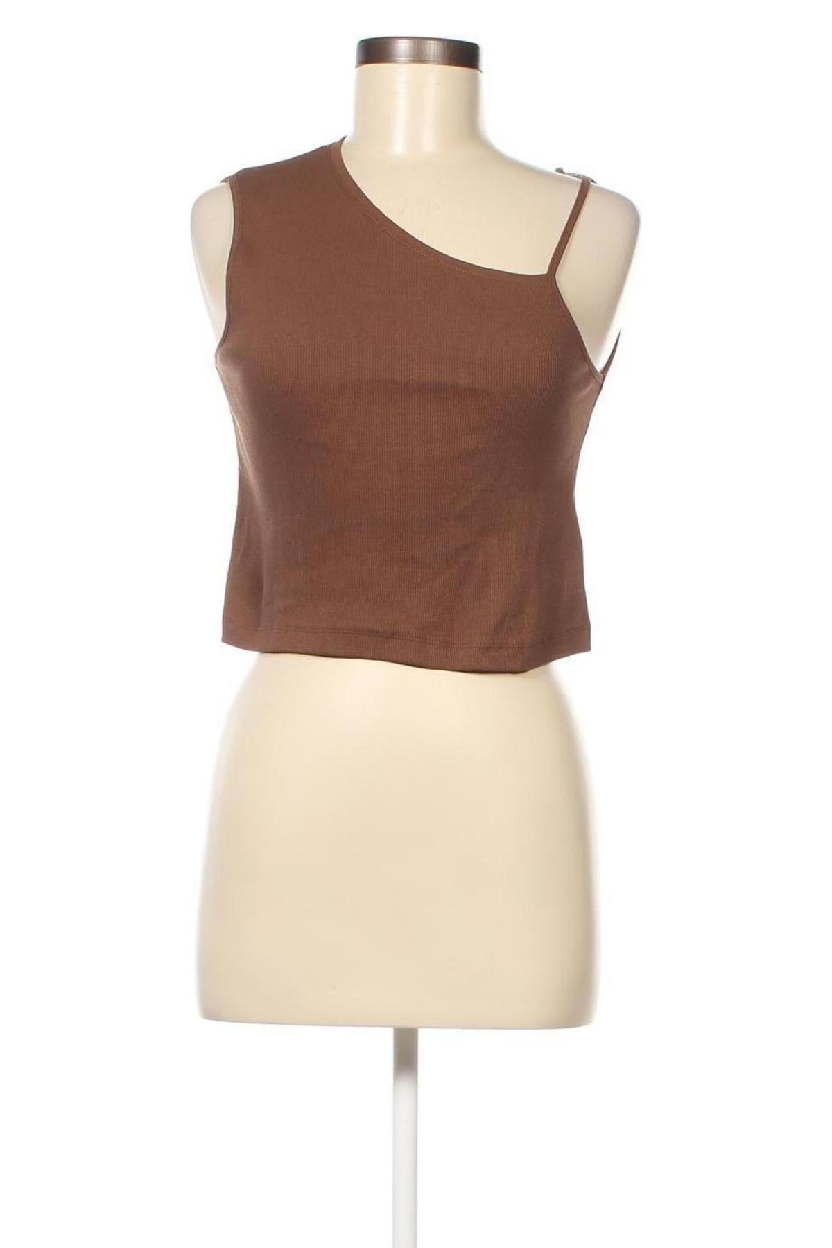 Γυναικείο αμάνικο μπλουζάκι LeGer By Lena Gercke, Μέγεθος XL, Χρώμα Καφέ, 95% βαμβάκι, 5% ελαστάνη, Τιμή 16,16 €