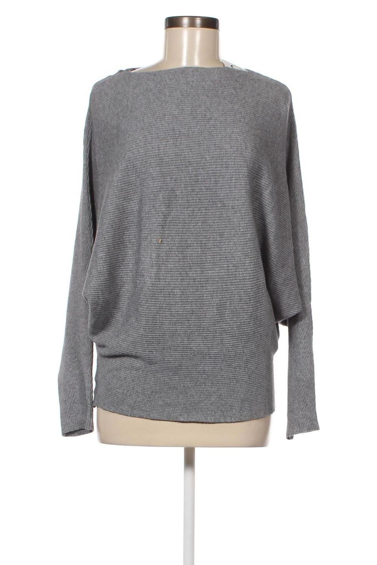 Дамски пуловер, Размер M, Цвят Сив, Цена 36,00 лв.