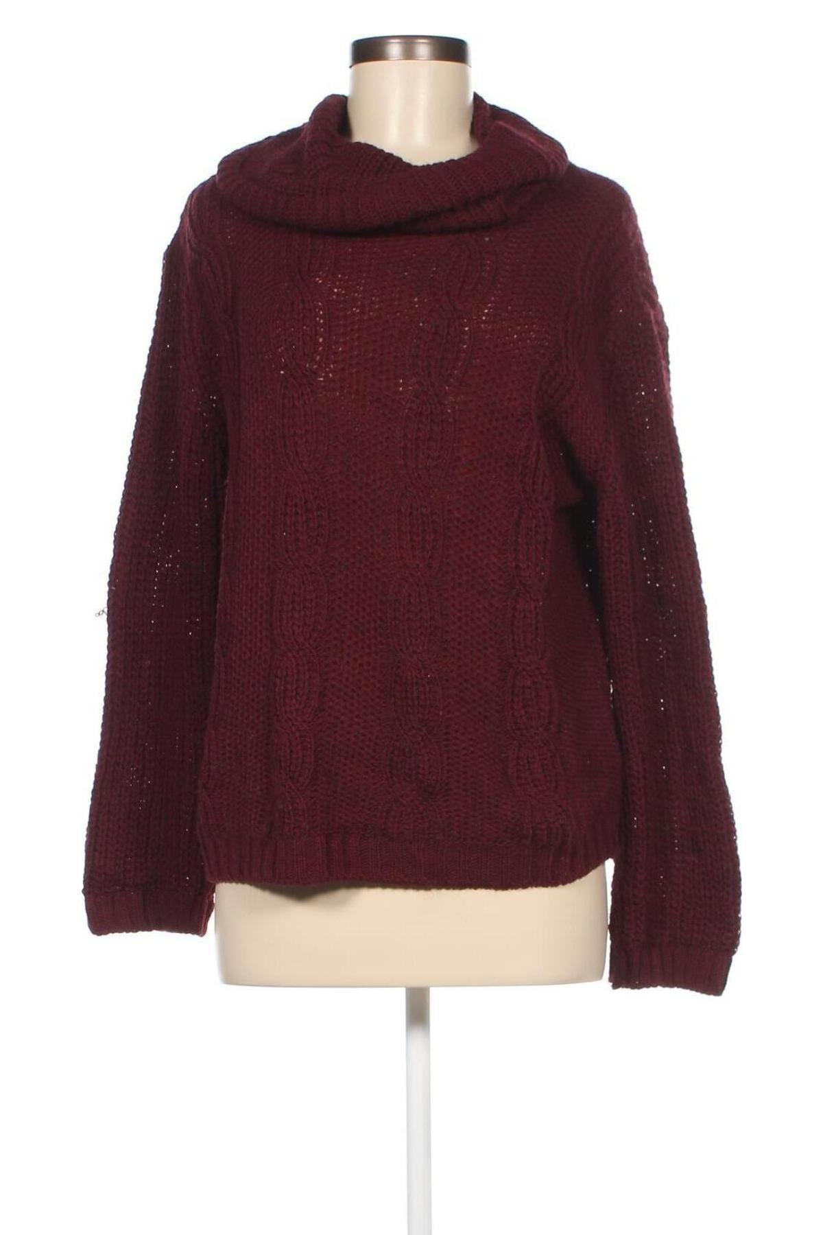 Дамски пуловер, Размер M, Цвят Червен, Цена 3,24 лв.