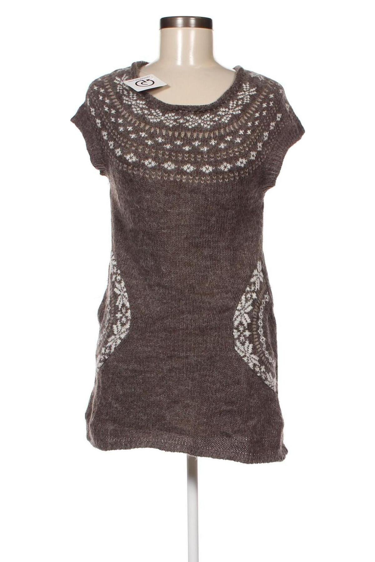 Дамски пуловер, Размер M, Цвят Кафяв, Цена 6,48 лв.