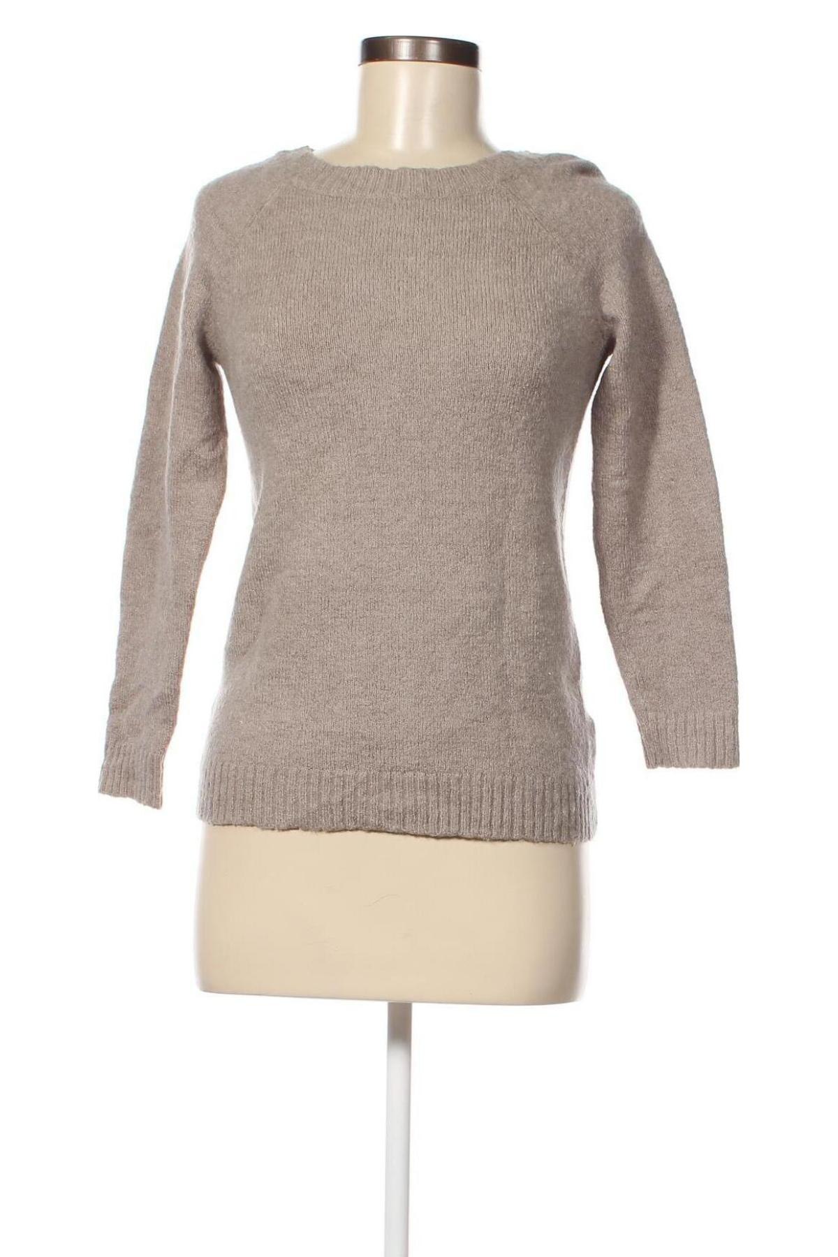 Дамски пуловер Camaieu, Размер M, Цвят Бежов, Цена 6,84 лв.