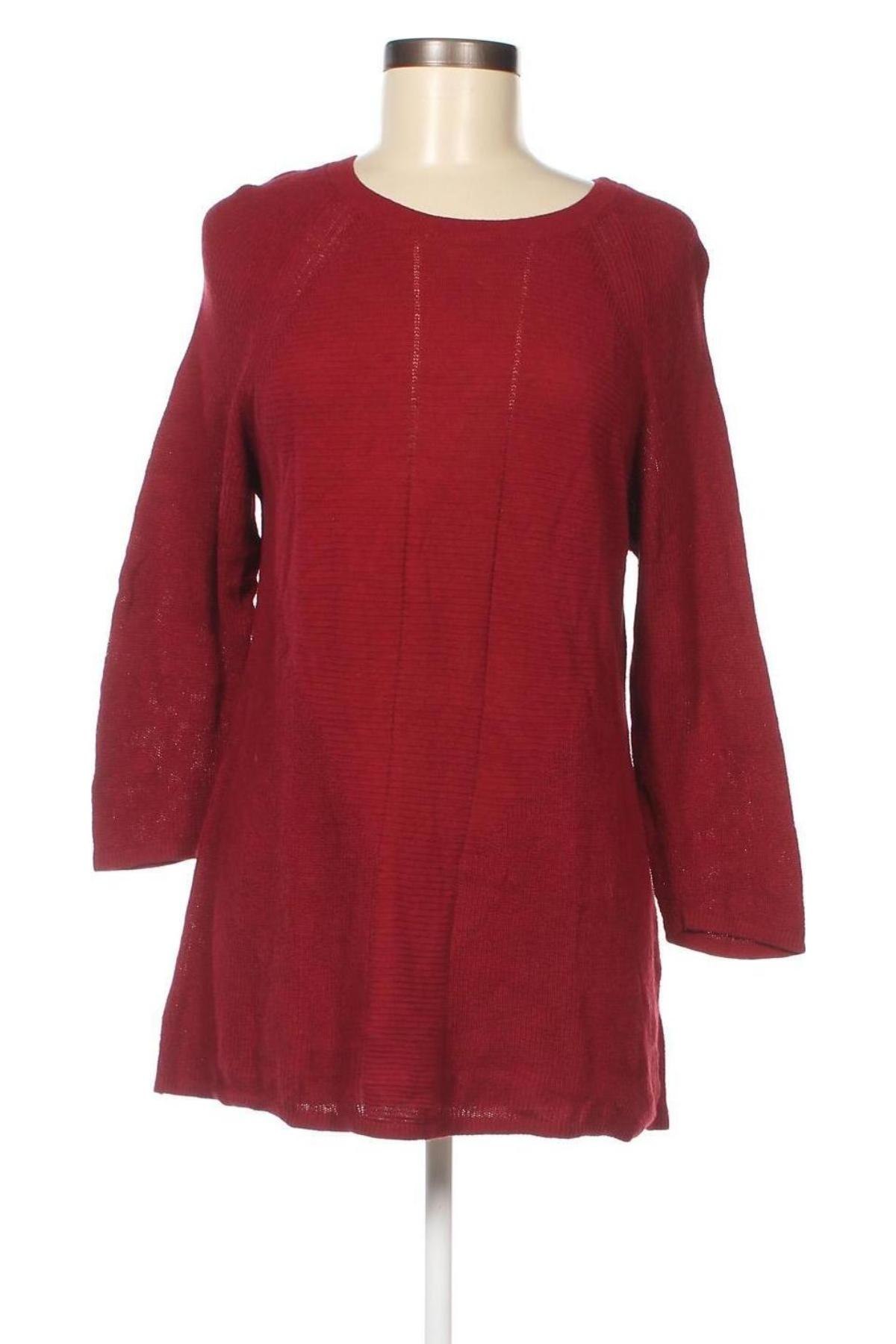 Γυναικείο πουλόβερ Christopher & Banks, Μέγεθος L, Χρώμα Κόκκινο, Τιμή 4,45 €