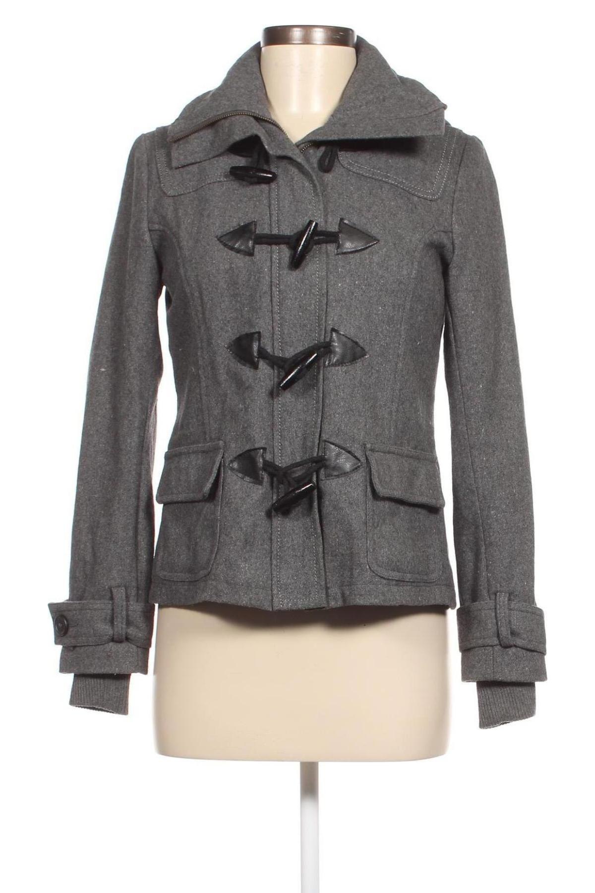 Γυναικείο παλτό Delia*s, Μέγεθος XS, Χρώμα Γκρί, Τιμή 36,49 €