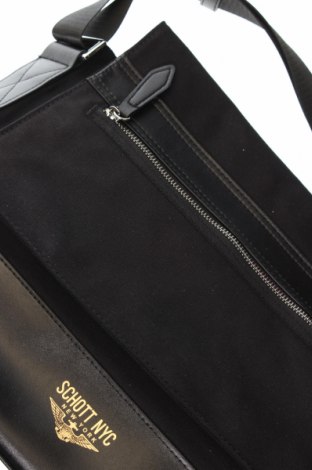 Чанта за лаптоп Schott, Цвят Черен, Цена 109,20 лв.